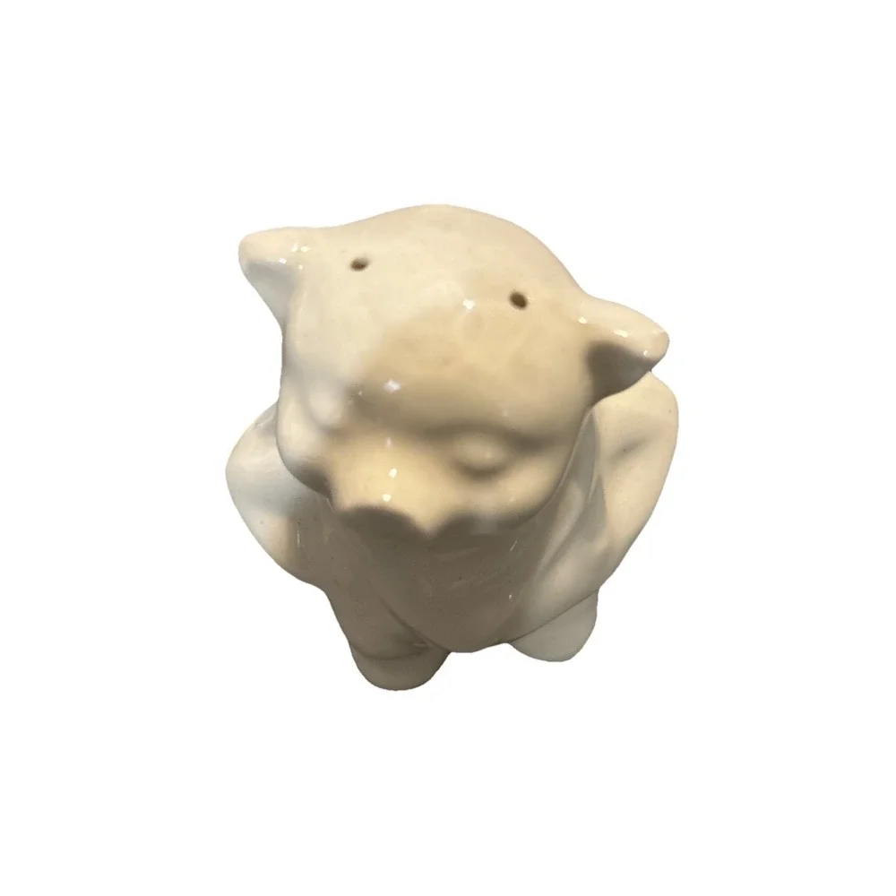 One Shawnee Pottery SMILEY PIG , Salt OR Pepper Shaker